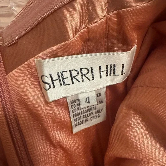 Sherri Hill strapless homecoming dress - Picture 3 of 4